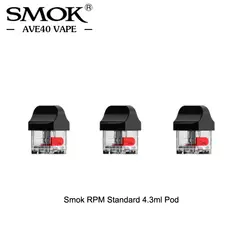 3 шт. SMOK RPM Pod картридж 4,3 мл RPM стандарт Pod Mesh 4,5 мл RPM Nord атомайзер бак для Smok RPM40 Pod Vape комплект испаритель Nord