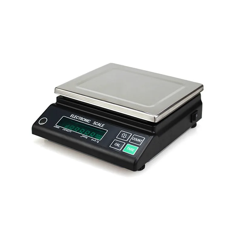 Electronic Scale Laboratory Balance Precision Jewelry Textile Lab Balance d=0.1g Max. Capacity 2000g/3000g/5000g/6000g 1/PK