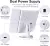 LED Makeup Mirror 22 Vanity Light Magnifying 3 Floding Countertop Touch Screen Cosmetic 10x Magnifier Small Mirror Beauty