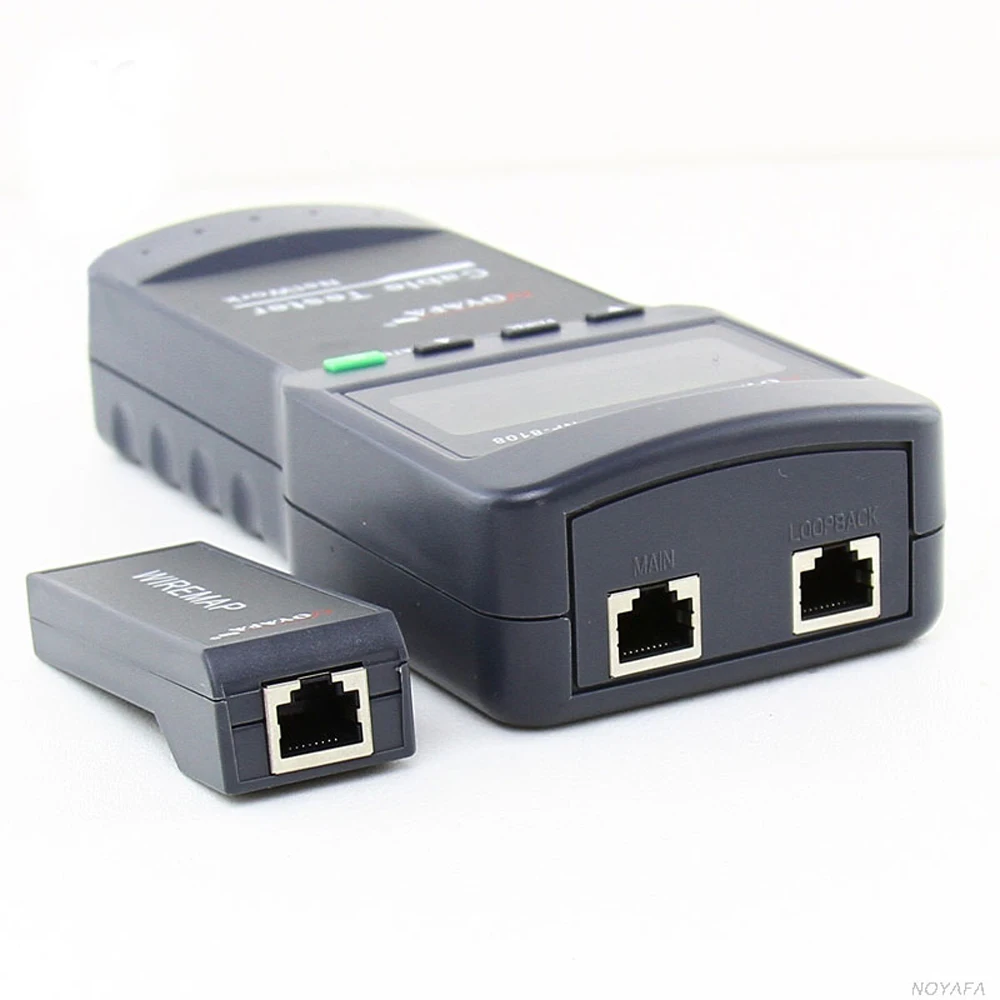 Сетевой кабельный тестер устройство для измерения длины кабеля RJ45|Искатели