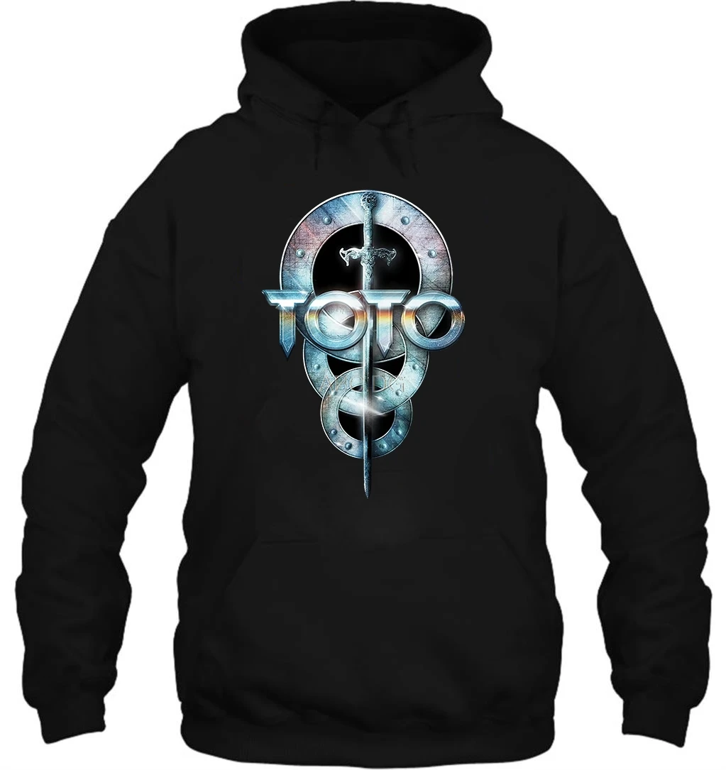 Мужская толстовка с капюшоном женский мужской свитер новинка TOTO ROCK BAND LEGEND TOUR LOGO