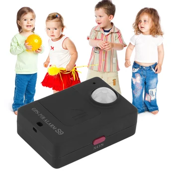 

GPS SOS Call Infrared Alarm Hands-free Intercom Home Security Kids Tracker Mini Children Intercom Alarm S9