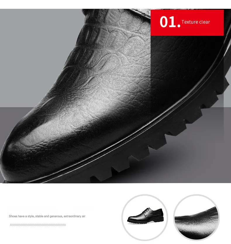 38-44 mens dress shoes business comfortable Stylish Gentleman's mens classic shoes#LQ1923