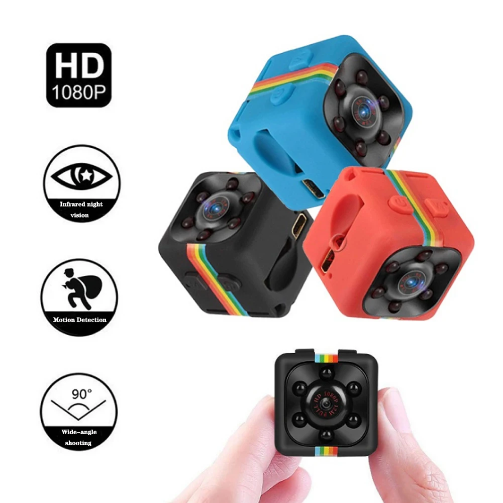 Minicámara HD SQ11 IP pequeña, videocámara con Sensor de visión nocturna, 1080P, DVR, DV, grabadora de movimiento