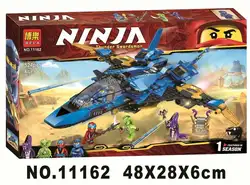 11162 ninjagoo Jay's Storm Fighter космический корабль войны фигурки модели строительные блоки совместимы с ниндзя 70668 Подарочные игрушки