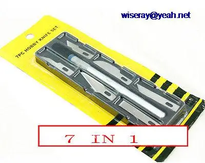 

DHL/EMS 100 set Precision Knife with Blade + 6pcs Cutting blade for Film Burin-A7
