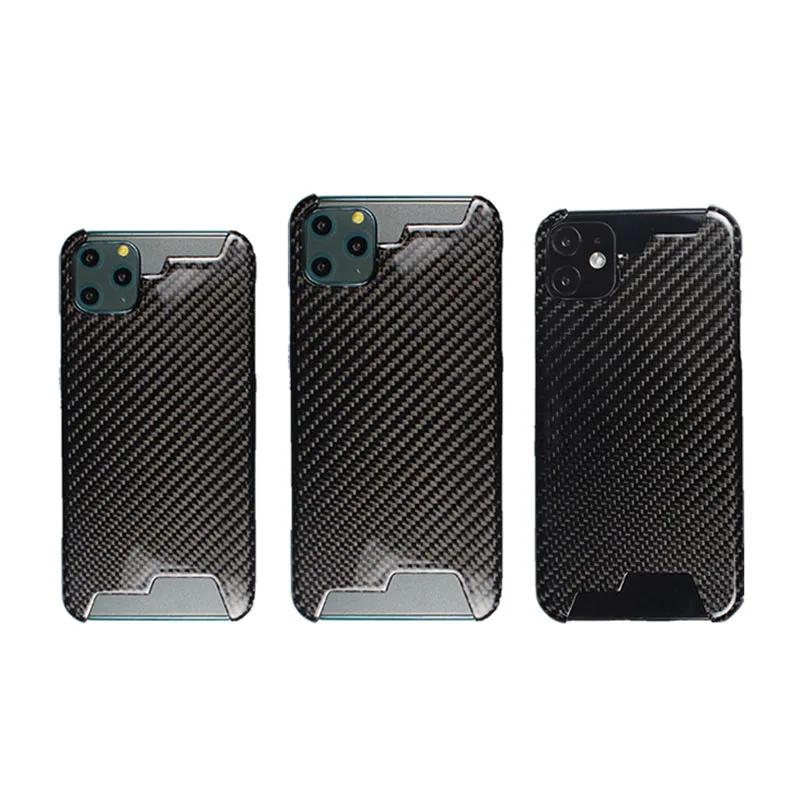 Чехол для телефона для Apple iPhone 11 Pro max материал из углеродного волокна полузакрытый стиль очень светильник чехол для телефона