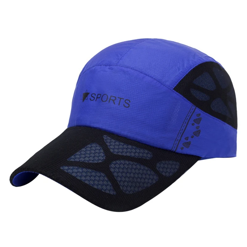 Summer golf sports Cap Women Men Mesh Breathable Snapback Cap Unisex Adjustable Sport Hats Outdoor Sports Sunshade Cap - Цвет: L