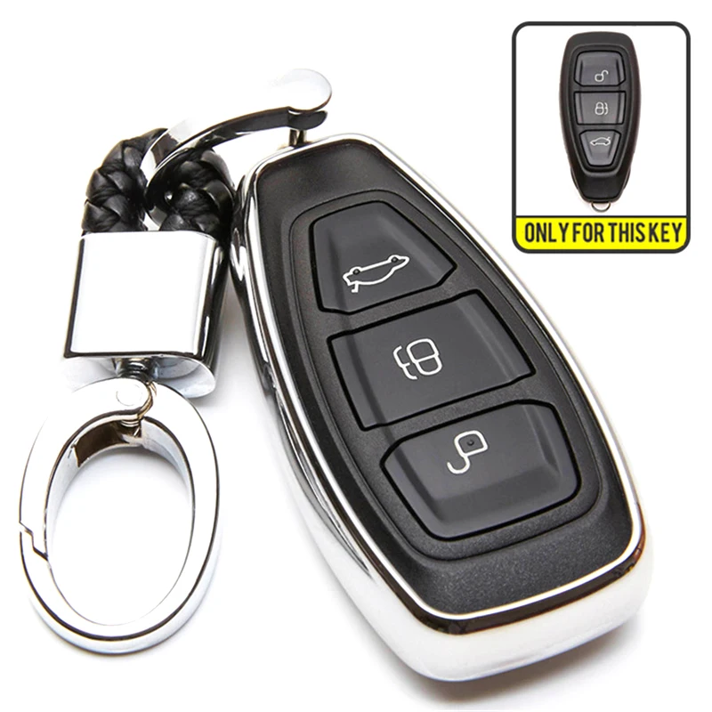 ТПУ чехол для ключей автомобиля брелок для Ford Focus MK2 MK3 Mondeo MK4 MK5 3 4 5 Fiesta MK6 MK7 Ecosport Transit Ranger Брелок чехол