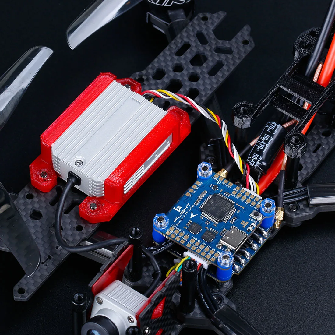 IFlight TITAN DC5 5 дюймов 222 мм 4S/6s HD FPV гоночный Дрон BNF W/sucex-d F7 50A Стек/XING-E 2207 2450/кв мотор