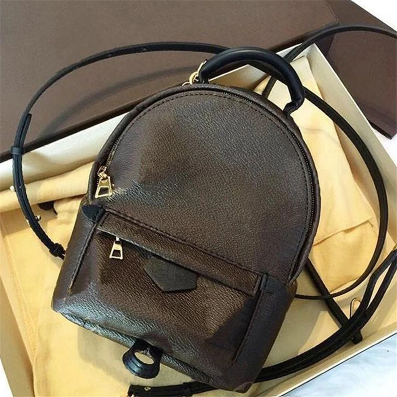 Hot Sale mini Backpack Fashion Satchel Bags for Women Leather Knapsack SPRINGS Bag High quality Nano Backpack