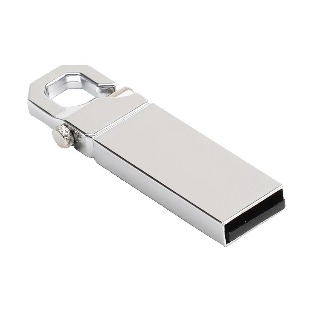 Мини usb флэш-накопитель металлический usb 2,0 Ключ карта памяти 4G/8G/16G/32G/64G ручка привода U диск для ПК ноутбука