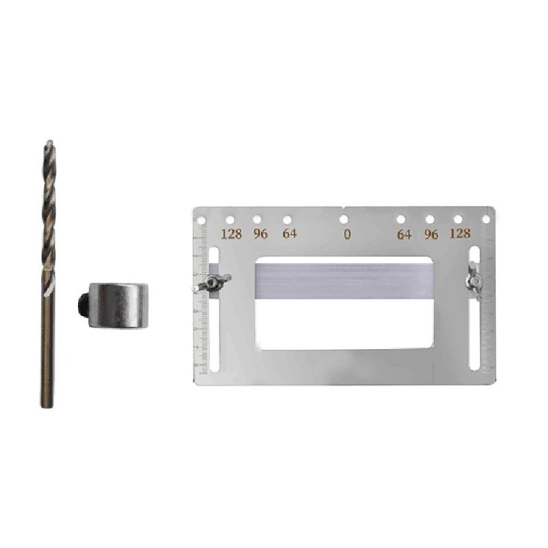 

Cabinet Door Handle Artifact Auxiliary Punch Locator Template Wood Drilling Holes Guide Hardware With Degree Scale With Twist Dr
