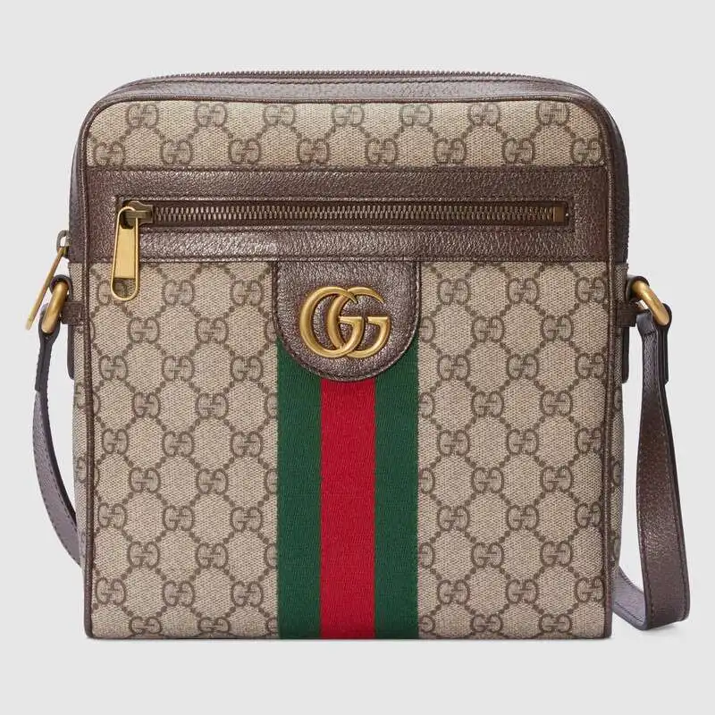 Gucci Ophidia GG маленькая сумка-мессенджер мужская сумка через плечо Повседневная Деловая 547926 96IWT 8745