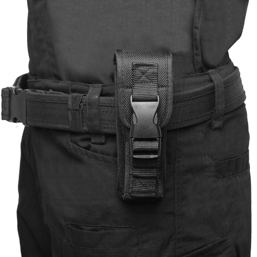 DE Nylon Holster Tasche Lampen Beutel Gürteltasche Bag für LED Taschenlampe