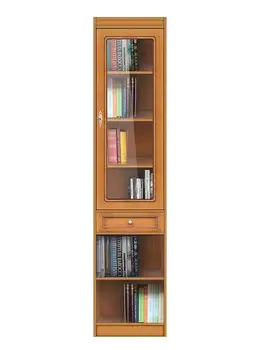 

Modular Bookcase with door glass cabinet