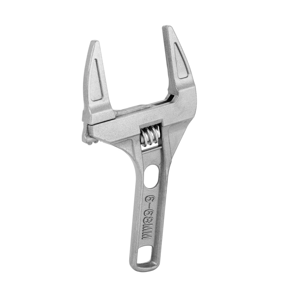 

Aluminum Alloy Multifunctional Adjustable Bathroom Wrench Universal Spanner with Large Opening Hand Tools