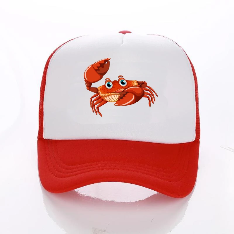 

New Funny Cartoon Print Sun Trucker Cap Outdoor Leisure Washed Baseball Caps Adjustable Hip Hop Hat cotton Women Man Visor Hats