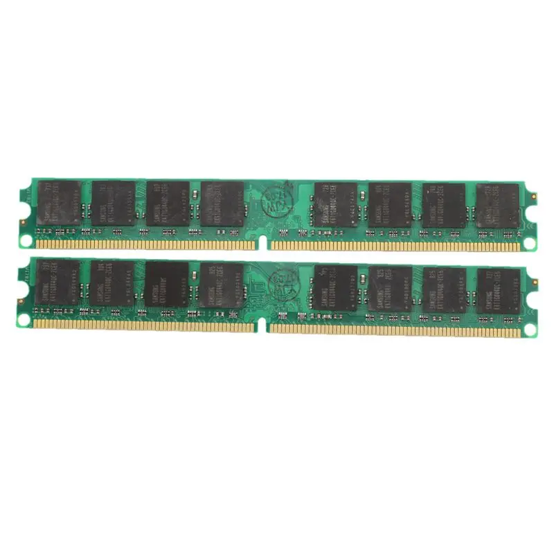 2x2 Гб оперативной памяти DDR2-667 МГц PC2-5300 без ECC Настольный ПК DIMM 240-pin
