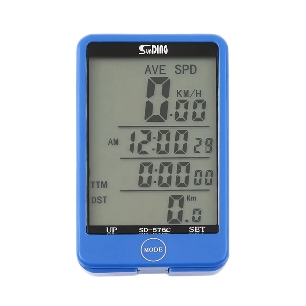 29 Functions Water-resistant Sunding Wireless Cycling Bike Bicycle Computer Speedometer Odometer Stopwatch