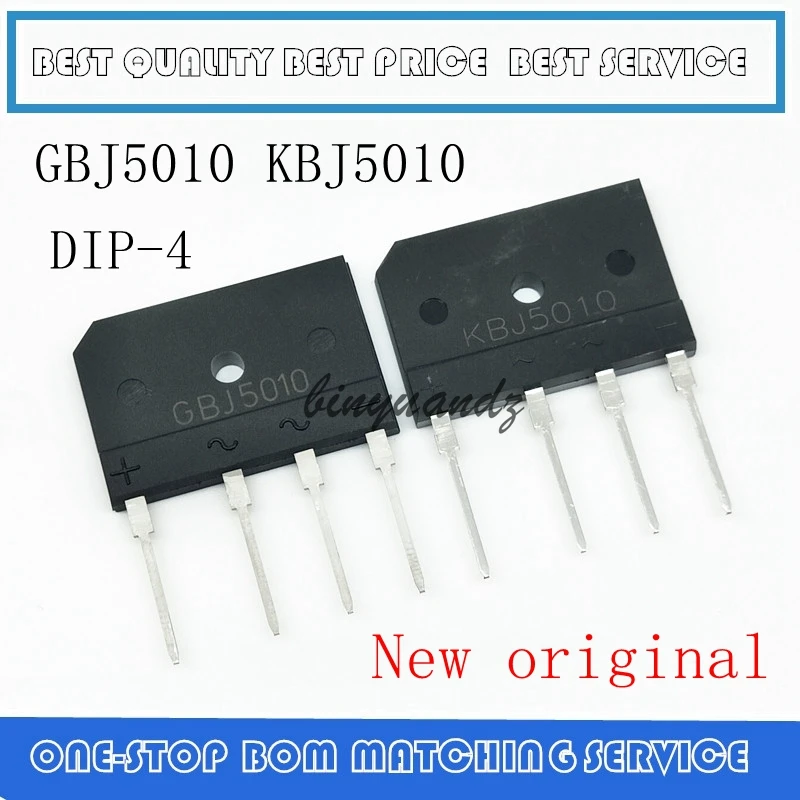 2 шт./лот KBJ5010 GBJ5010 50A 1000 в новый | Электроника