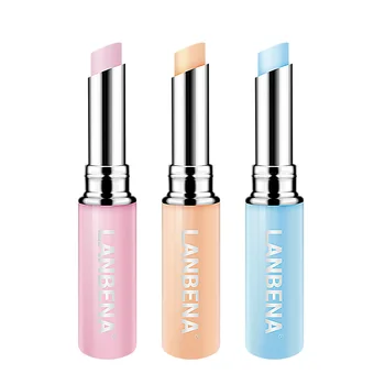 

3pcs Rose Lip Balm flower oil Temperature changing nourishing moisturizing lipstick dilating pattern cute Makeup Lip Care