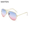 Mirror Sunglasses For Women 2022 Retro Glasses Women's Sunglasses Metal Points Polit Sun Glasses Lunettes femme oculos UV400 ► Photo 1/6