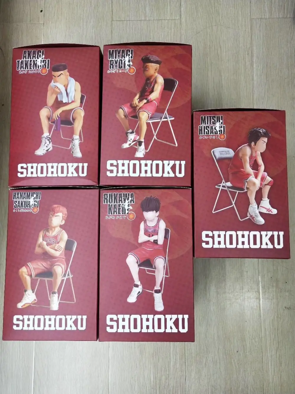 Белый Slam Dunk скамейка Yingmuhuadao Chuanfeng Mitsui Life Ryouta Miyagi chi mu банды xian в коробке гаражный комплект