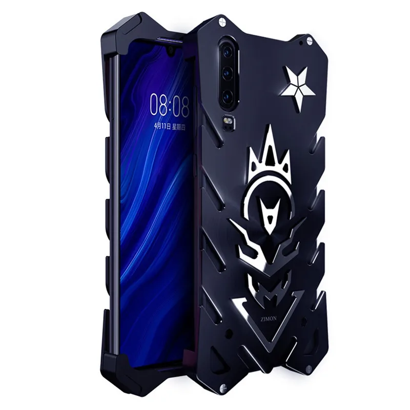 Чехол для huawei P30 Pro, защитный чехол, авиационный алюминиевый металлический мощный чехол для улицы, для huawei P30 Pro, VOG-AL00, противоударный чехол