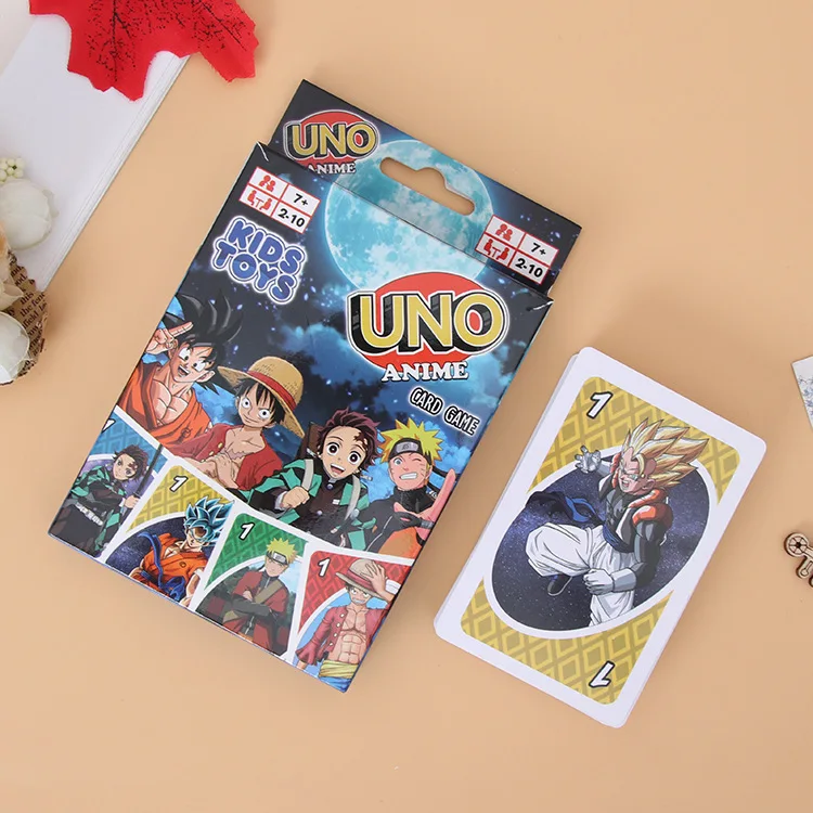 Jeu carte uno anime naruto dragon ball one piece - Uno