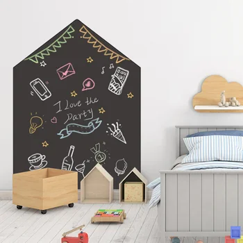 

120x90cm Chalkboard Wall Sticker Removable Erasable Blackboard Self Adhesive Learning Painting Office Notice Board Message Board