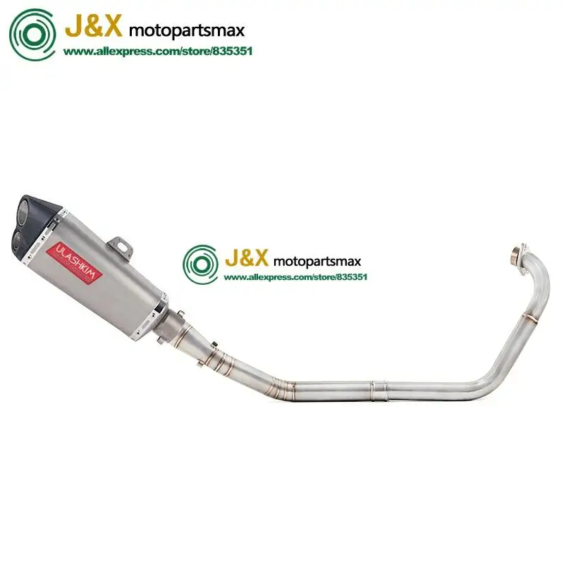Полная выхлопная система мотоцикла Escape slip on для yamaha YZF R15 MT15 MT-15 2008- средняя труба глушителя DB-Killer