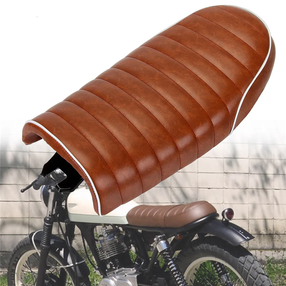 

Neverland Motorcycle Water-proof Seat Pad Universal Flat Durable Soft Cafe Racer Cushion for Honda CB400 CB500 CB550 CB750 D35