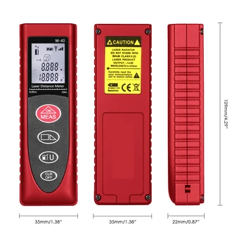 

Mini tape measure rangefinder metro laser distance meter electronic tape measure digital laser rangefinder tester measure