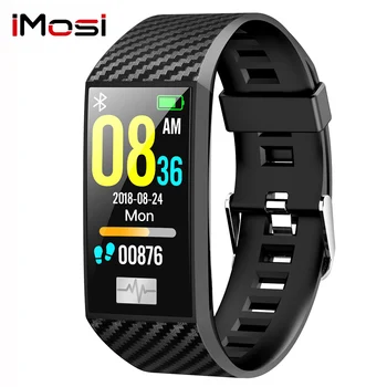

Imosi Smart Bracelet Band With PGG HRV Heart rate Monitor Blood Pressure IP68 Fitness Tracker Wrisatband Smart Watch