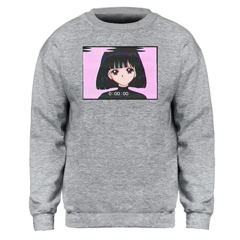 

Sailor Moon Japan Anime Streetwear Crewneck Hoodies Princess Saturn Pullover Tracksuit Hoody Sailor Saturn Jumper Sweatshirts