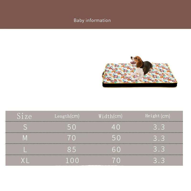 Dog Winter Cushion Comfortable Thick Warm Puppy Pet Bed camas para perro dog beds for large dogs