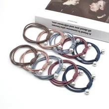 Повязка на голову в Корейском стиле для завязывания волос, повязка на голову с жемчугом и узлом, стиль, маленькая повязка на голову с Пчелкой, пояс для взрослых