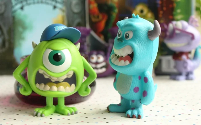 Электрическая сила Университет Монстров Mike Wazowski Mike sulley Sullivan милый 7-набор украшений