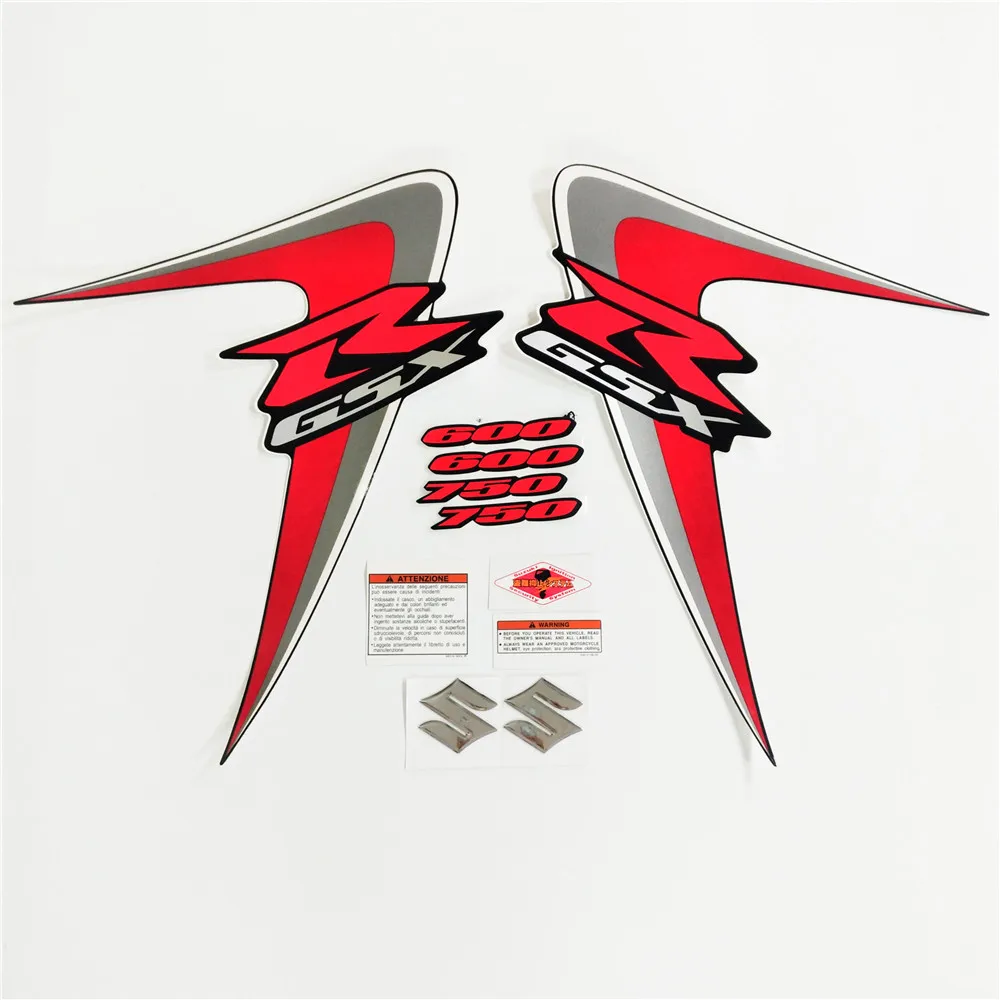 Обувь для езды на мотоцикле Suzuki G-SXR 600 750 GSXR600 GSXR750 06-07 K6 K7 2006 2007 полный комплект Стикеры наклейка декоративные протектор