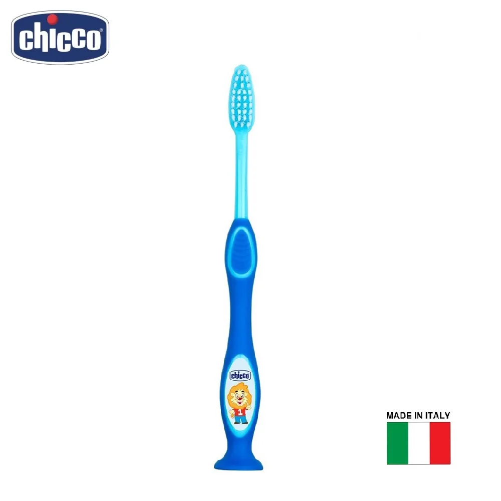 Toothbrush with suction cup Chicco 36 months + blue item No. 320617015|Зубные щетки| |