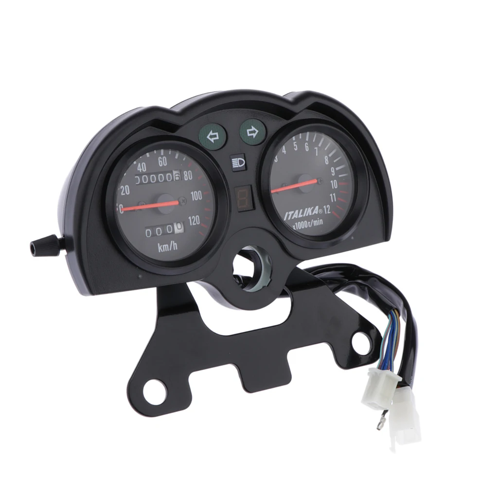 

Motorcycle Instrument Universal Speedometer Tachometer Gauge Meter