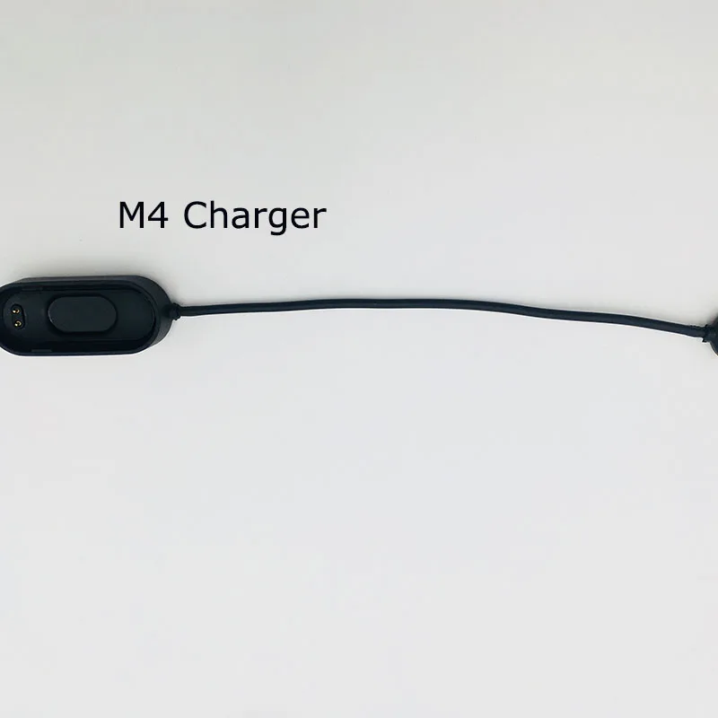 charger for M4 USB кабель для быстрой зарядки для Xiaomi mi Band 3 для xio mi band 2 4 браслета M3 m2 m4 Смарт зарядное устройство кабель зарядные устройства - Цвет: charger for M4