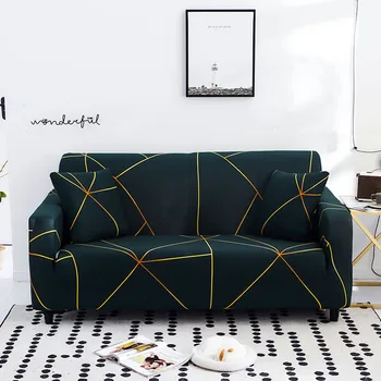 

Plaid Slipcove Elastic Sofa Cover For Living Room Comfortable Couch Covers Non-Slip Case For Sofas Soft Armchair Cover For Home