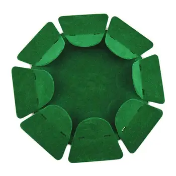 

All-Direction Golf Practice Hole Cup Golf Putter Training Plate Surface Flocking Aid Indoor/Outdoor