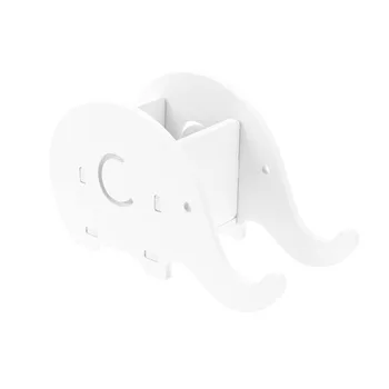 

1pc Pen Holder Elephant Shape Multi-function Storage Box Cell Phone Stand Pen Holder for Office Home Store