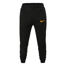 Мужские повседневные спортивные штаны для фитнеса с боковой полосой, мужская спортивная одежда, штаны для бега из хлопка, новые мужские спортивные штаны, Pantalones Hombre