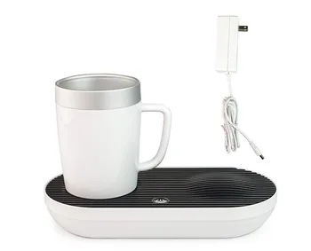 

12V 3A 36w White Smart Insulation and cooling coasters Desktop with 380ml mug cup cold Insulation mat ABS+PP 23.6x11.6x4.45cm