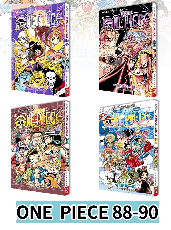 Libro De Dibujos Animados One Piece Vol 90 91 Japon Para Adolescentes Adultos Comic De Manga Version China Simplificada Edad 15 Anos 4 Libros Literatura Y Ficcion Aliexpress