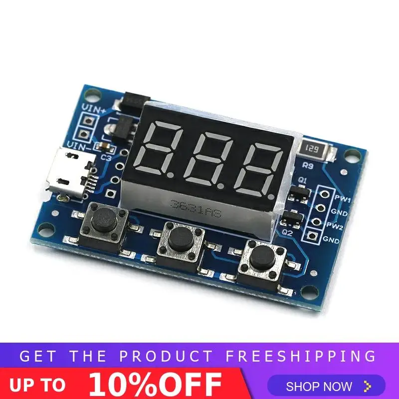 DC 5-30 в Micro USB 5 В мощность независимый генератор pwm 2 канала двойной способ цифровой светодиодный рабочий цикл импульсная частота Доска модуль